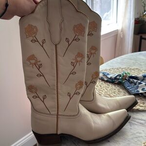 Planet Cowboy Leather boots size 9 worn twice